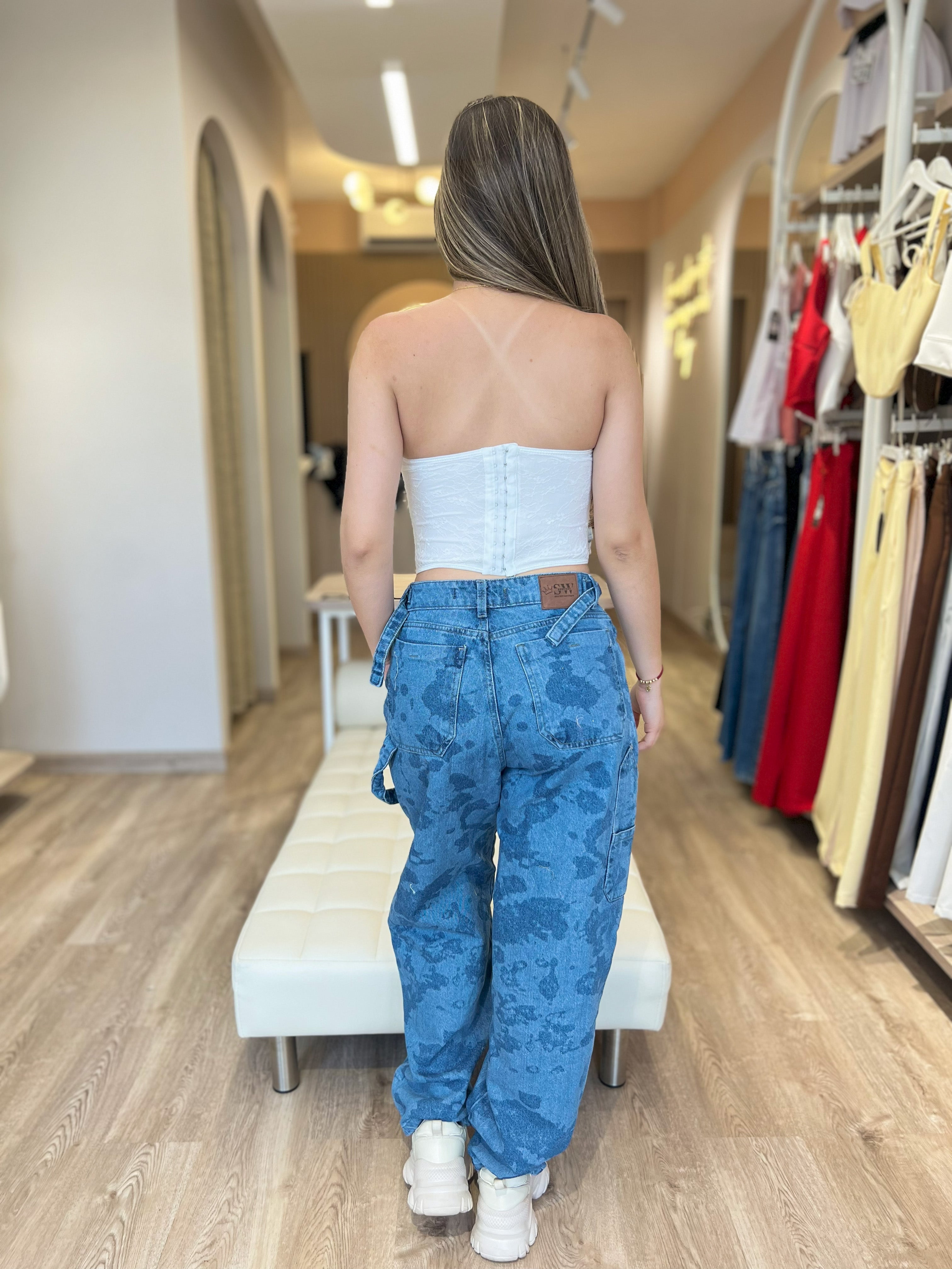 Glamour Denim Corset