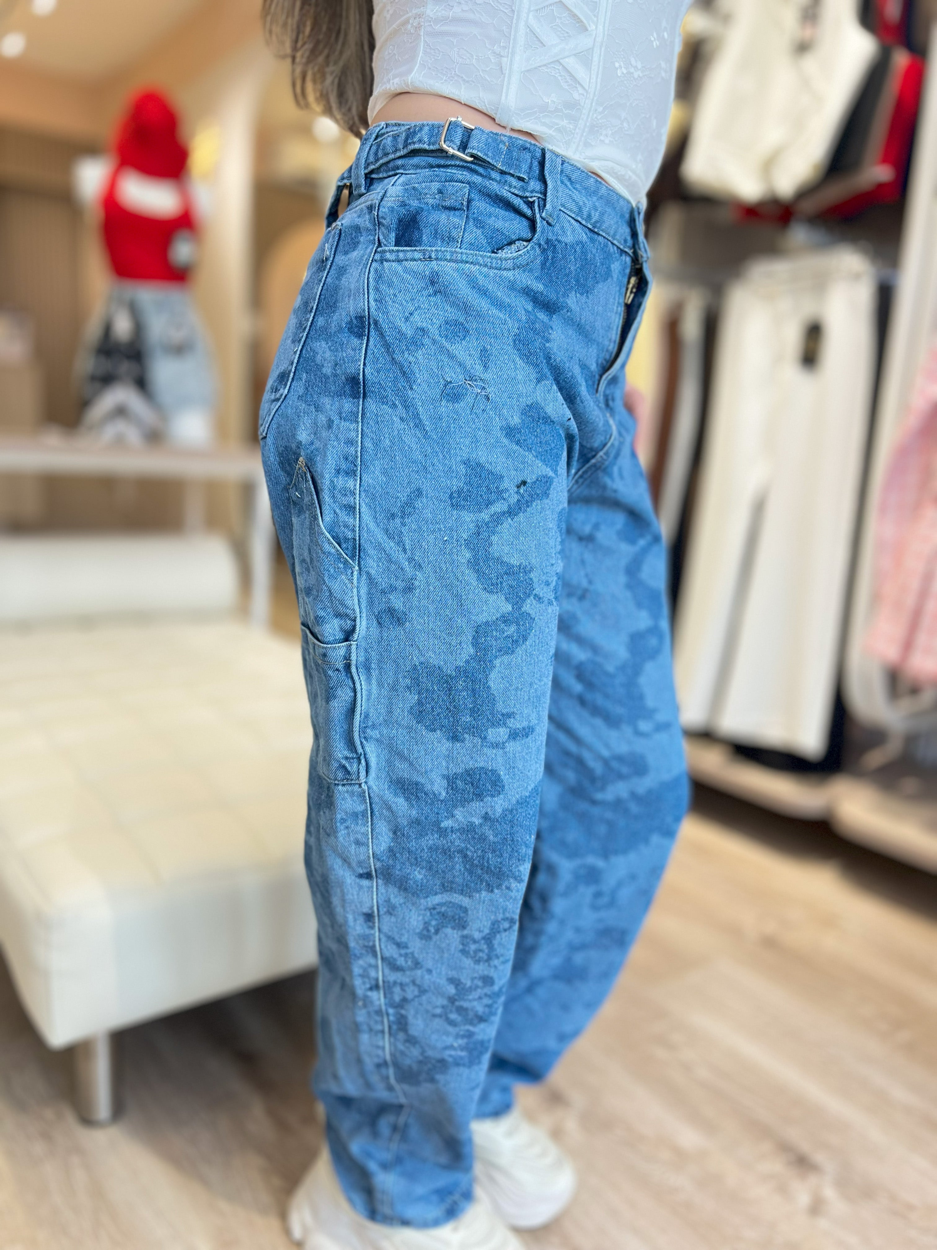 Glamour Denim Corset